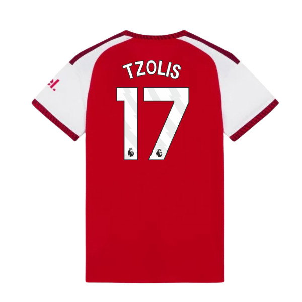 2026-2027 Arsenal Authentic Home Shirt (Womens) (Tzolis 17)