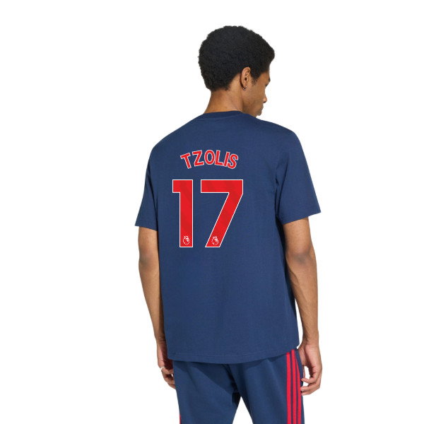 2026-2027 Arsenal DNA Graphic Tee (Navy) (Tzolis 17)