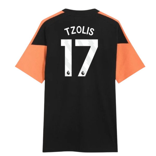 2026-2027 Arsenal Training Tee (Black) (Tzolis 17)