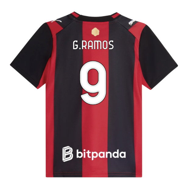 2026-2027 AC Milan Home Shirt (Kids) (G.Ramos 9)