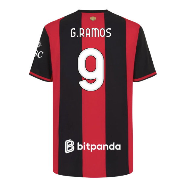 2026-2027 AC Milan Authentic Home Shirt (G.Ramos 9)