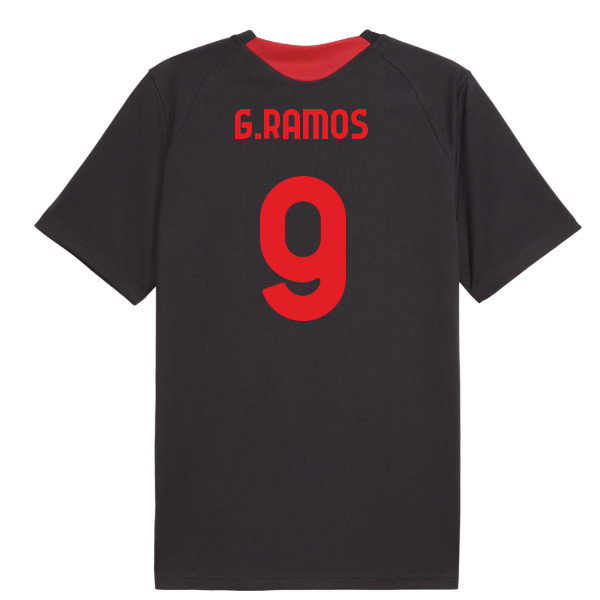 2026-2027 AC Milan Training Jersey (Flat Dark Gray) (G.Ramos 9)
