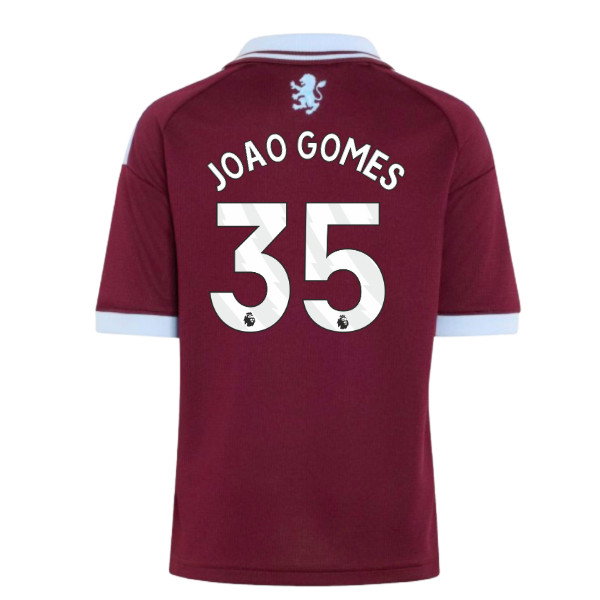 2026-2027 Aston Villa Home Mini Kit (Joao Gomes 35)