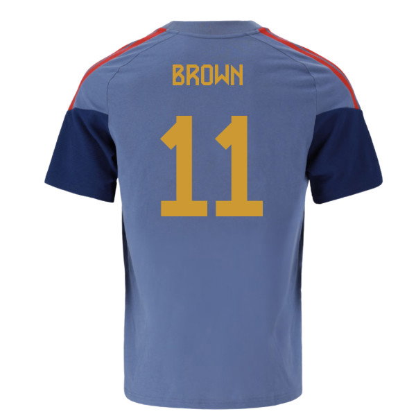 2026-2027 Bayern Munich Training Tee (Preloved Ink) (Brown 11)
