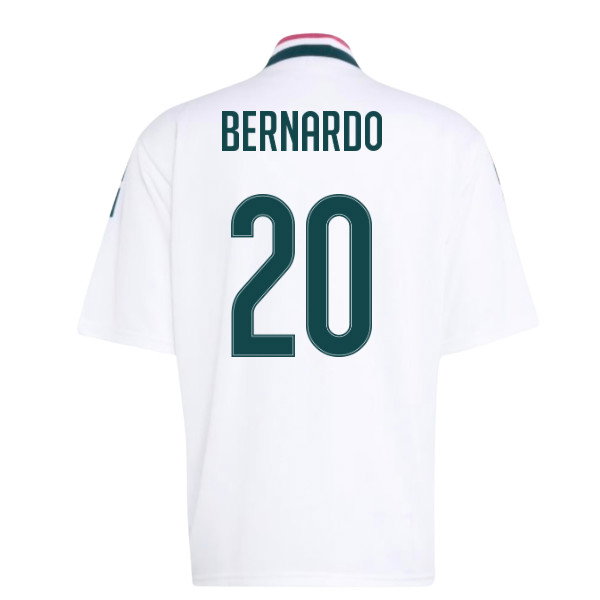 2026-2027 Real Madrid Stadium Jersey (White) (Bernardo 20)