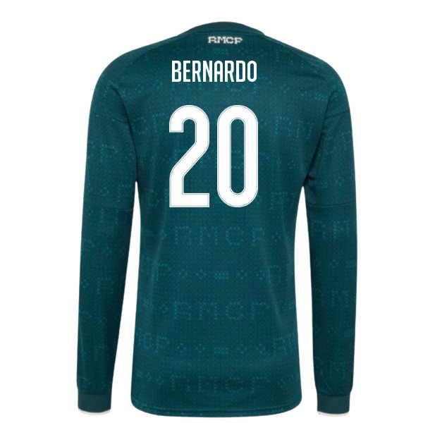 2026-2027 Real Madrid Long Sleeve Away Shirt (Bernardo 20)