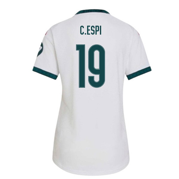 2026-2027 Real Madrid Authentic Home Shirt (Womens) (C.Espi 19)