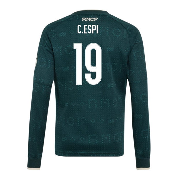 2026-2027 Real Madrid Away Long Sleeve Shirt (Kids) (C.Espi 19)