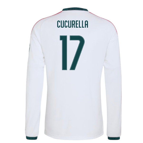 2026-2027 Real Madrid Long Sleeve Home Shirt (Cucurella 17)