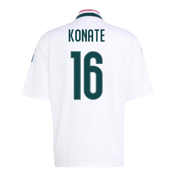 2026-2027 Real Madrid Stadium Jersey (White) (Konate 16)