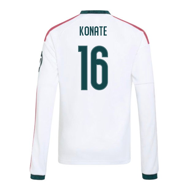 2026-2027 Real Madrid Long Sleeve Home Shirt (Kids) (Konate 16)