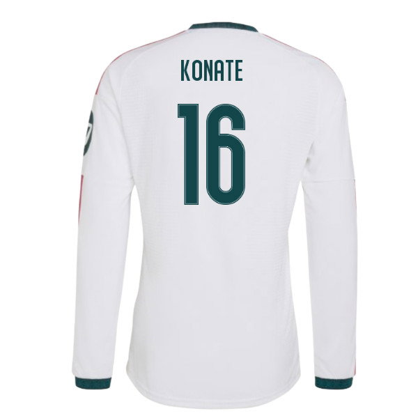 2026-2027 Real Madrid Authentic Long Sleeve Home Shirt (Konate 16)