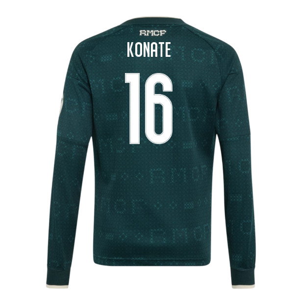 2026-2027 Real Madrid Away Long Sleeve Shirt (Kids) (Konate 16)