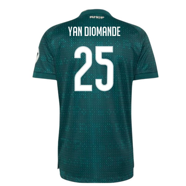 2026-2027 Real Madrid Authentic Away Shirt (Yan Diomande 25)