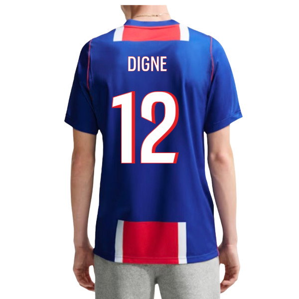 2026-2027 PSG Paris Saint Germain Home Shirt (Digne 12)