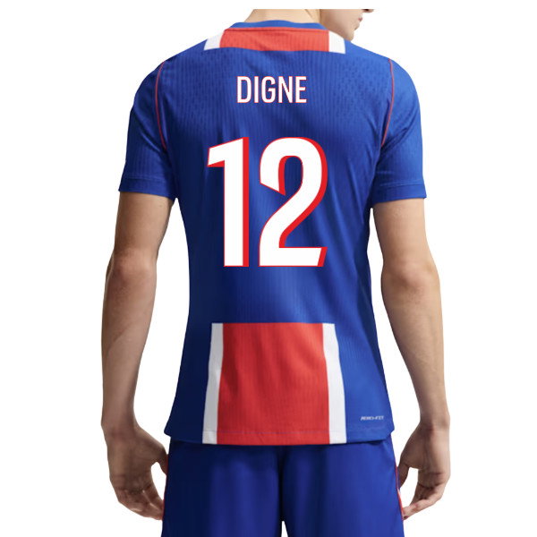 2026-2027 PSG Authentic Aero-Fit Match Home Shirt (Digne 12)