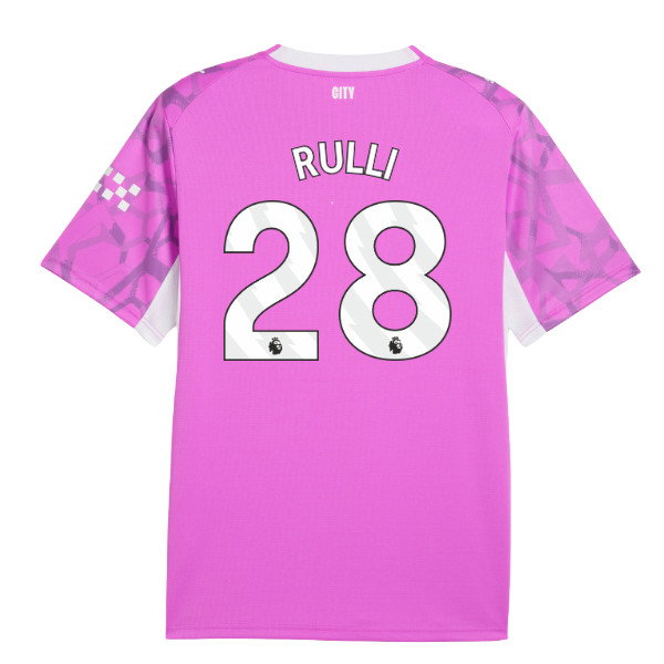 2026-2027 Man City Goalkeeper Shirt (Electric Orchid) (Rulli 28)