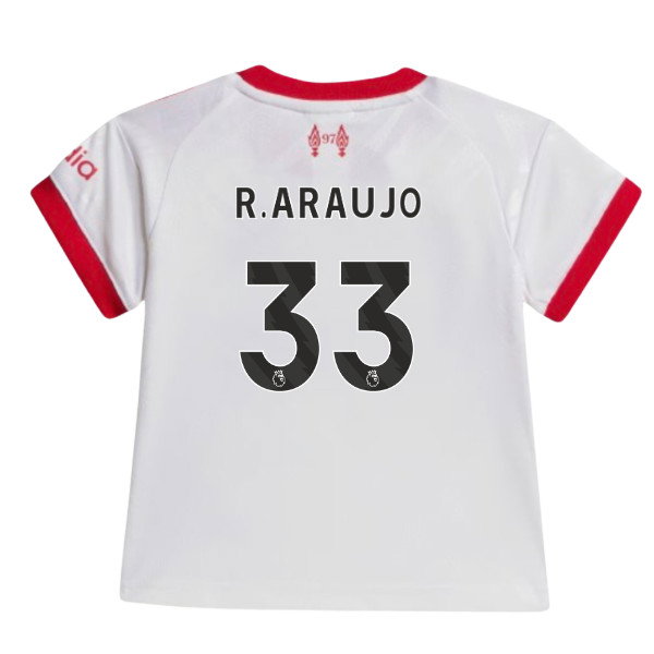2026-2027 Liverpool Away Baby Kit (R.Araujo 33)