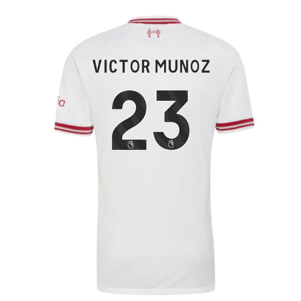 2026-2027 Liverpool Authentic Away Shirt (Victor Munoz 23)