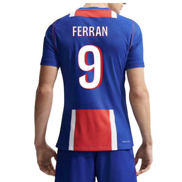 2026-2027 PSG Authentic Aero-Fit Match Home Shirt (Ferran 9)