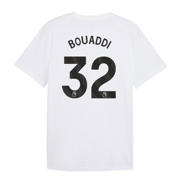 2026-2027 Man City FtblCulture Tee (White) (Bouaddi 32)