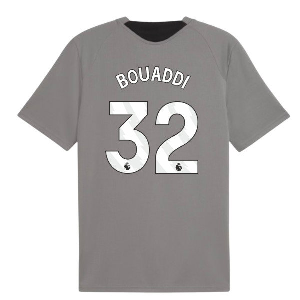 2026-2027 Man City Training Jersey (Cast Iron) (Bouaddi 32)