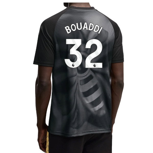 2026-2027 Man City Warm Up Jersey (Black) (Bouaddi 32)