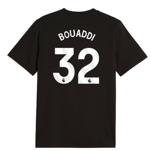 2026-2027 Man City FtblCulture Tee (Black) (Bouaddi 32)