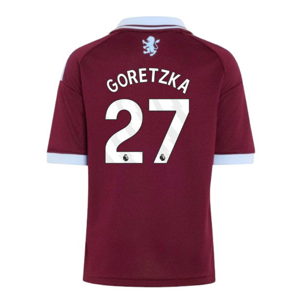 2026-2027 Aston Villa Home Shirt (Kids) (Goretzka 27)