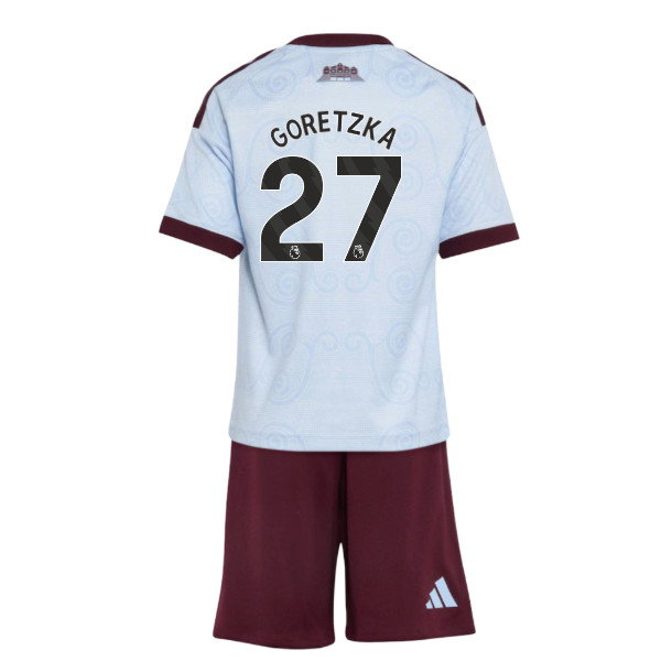 2026-2027 Aston Villa Third Mini Kit (Goretzka 27)
