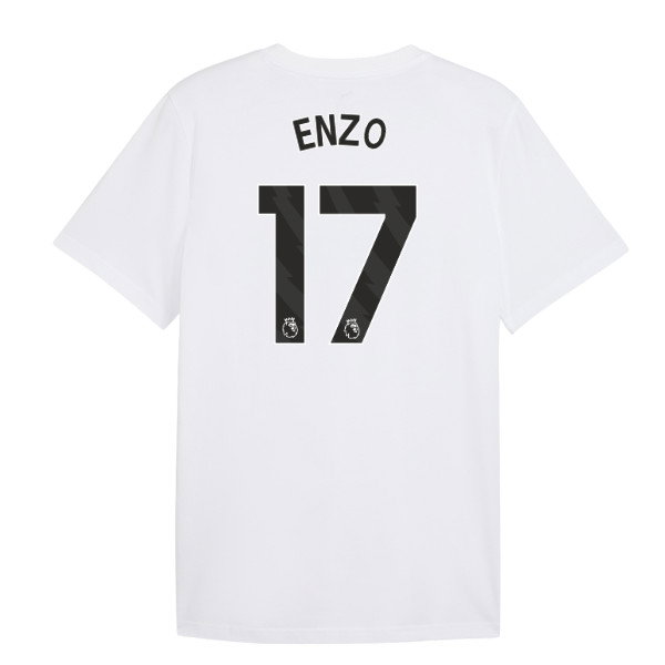 2026-2027 Man City FtblCulture Tee (White) (Enzo 17)