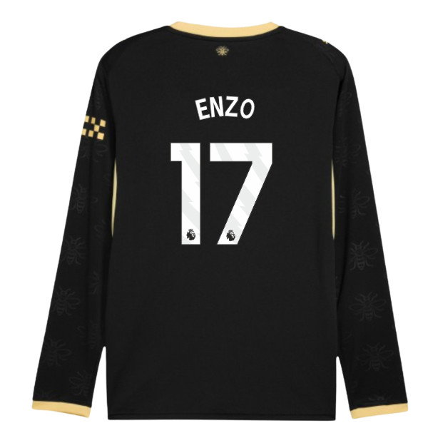 2026-2027 Man City Away Long Sleeve Shirt (Enzo 17)