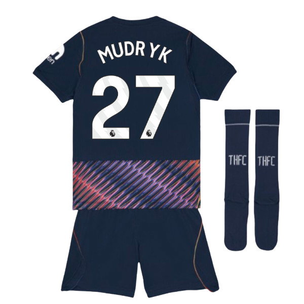 2026-2027 Tottenham Away Little Kids Mini Kit (Mudryk 27)