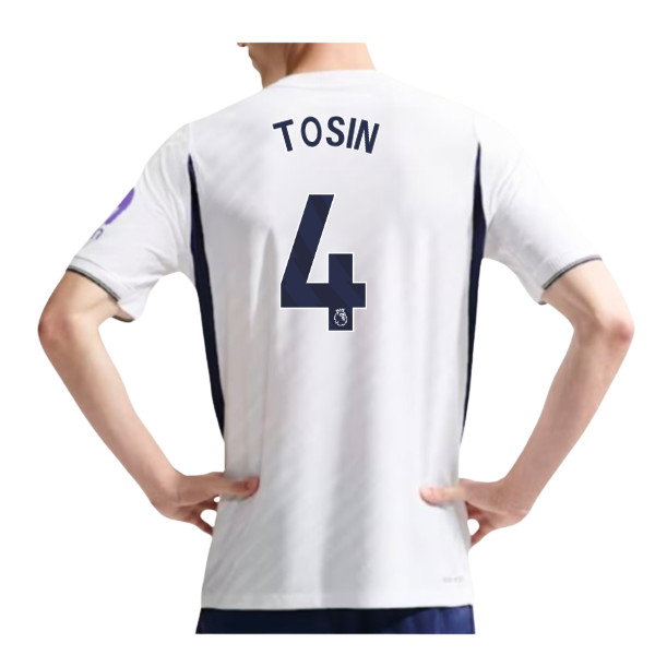 2026-2027 Tottenham Authentic Aero-Fit Match Home Shirt (Tosin 4)