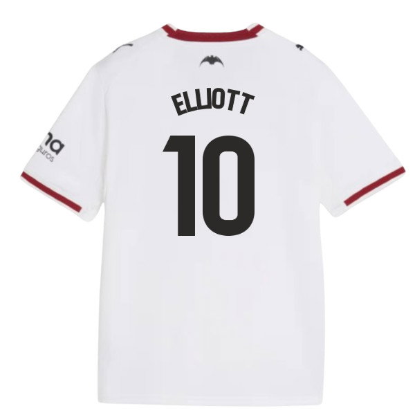 2026-2027 Valencia Home Shirt (Kids) (Elliott 10)