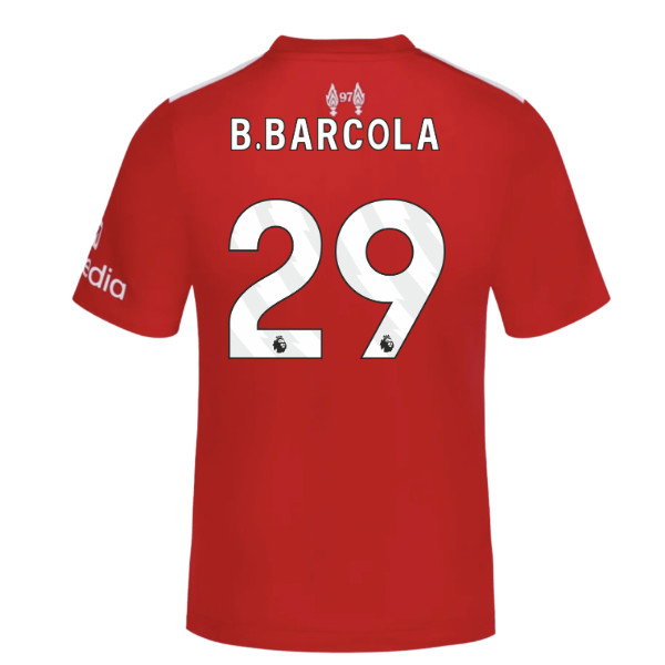 2026-2027 Liverpool Long Sleeve Away Shirt (Kids) (B.Barcola 29)