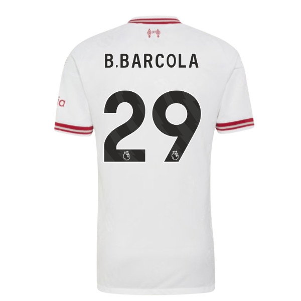 2026-2027 Liverpool Home SUPPORTER Shirt (Kids) (B.Barcola 29)