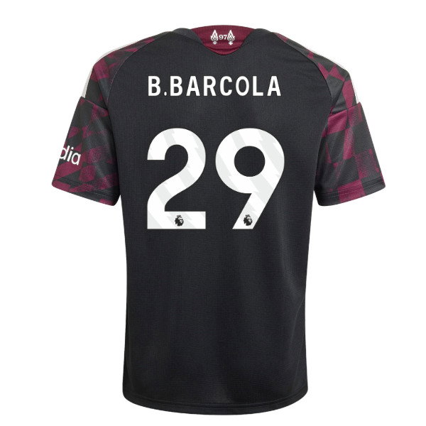 2026-2027 Liverpool Authentic Away Shirt (B.Barcola 29)