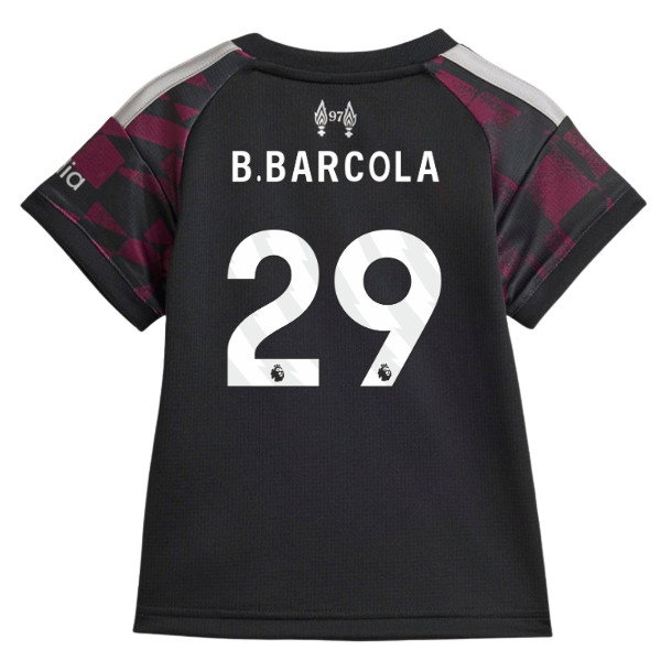 2026-2027 Liverpool Long Sleeve Third Shirt (B.Barcola 29)