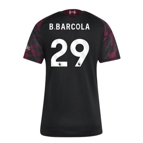 2026-2027 Liverpool Third Long Sleeve Shirt (Kids) (B.Barcola 29)