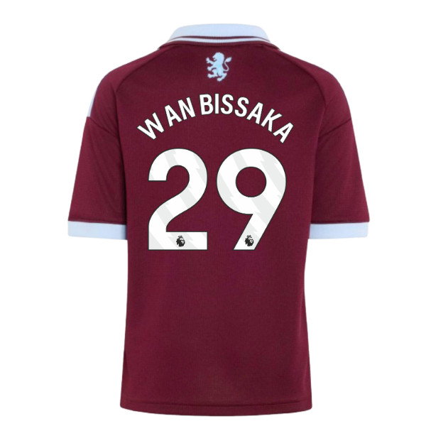 2026-2027 Aston Villa Home Shirt (Kids) (Wan Bissaka 29)