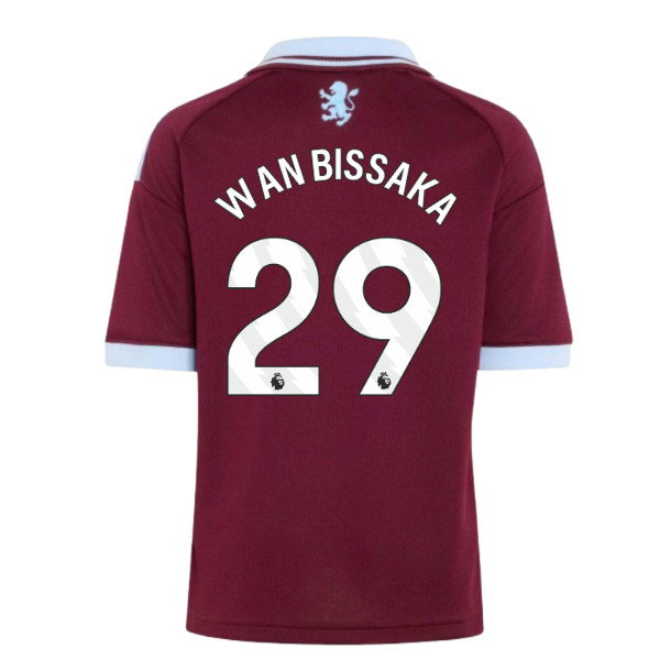 2026-2027 Aston Villa Home Mini Kit (Wan Bissaka 29)