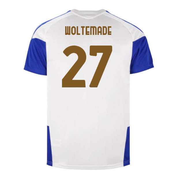 2026-2027 Juventus Training Jersey (Chalk White) (Woltemade 27)