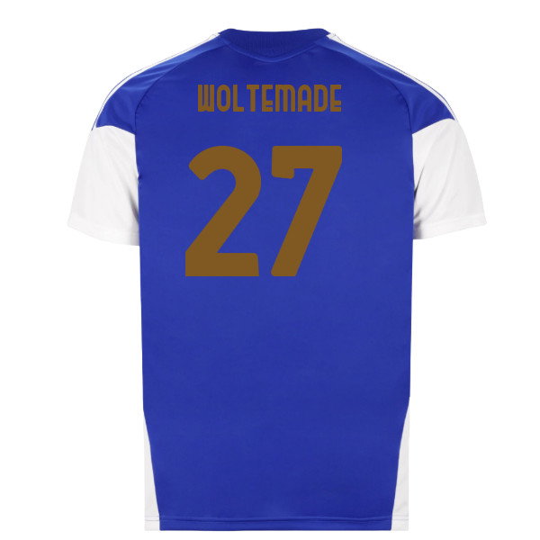 2026-2027 Juventus Training Jersey (Bold Blue) (Woltemade 27)