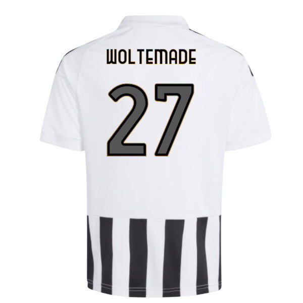 2026-2027 Juventus Home Shirt (Kids) (Woltemade 27)