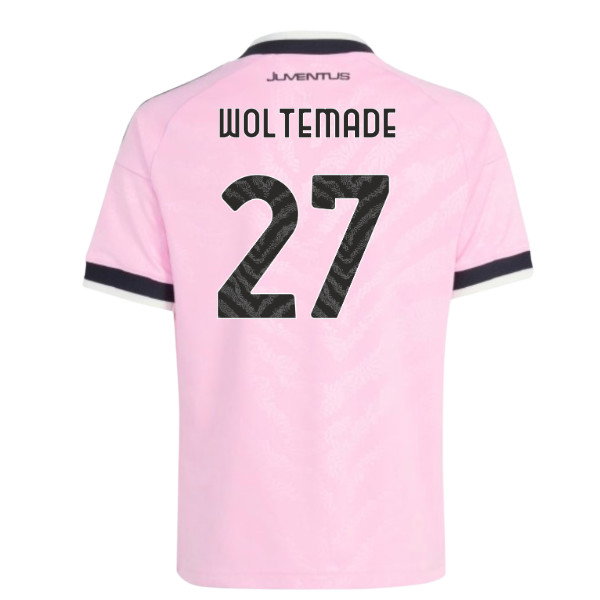 2026-2027 Juventus Away Shirt (Kids) (Woltemade 27)