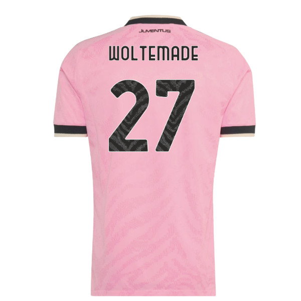 2026-2027 Juventus Authentic Away Shirt (Woltemade 27)
