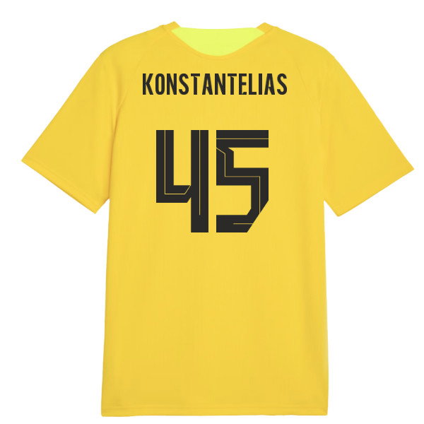 2026-2027 Borussia Dortmund Training Jersey (Yellow) (Konstantelias 45)