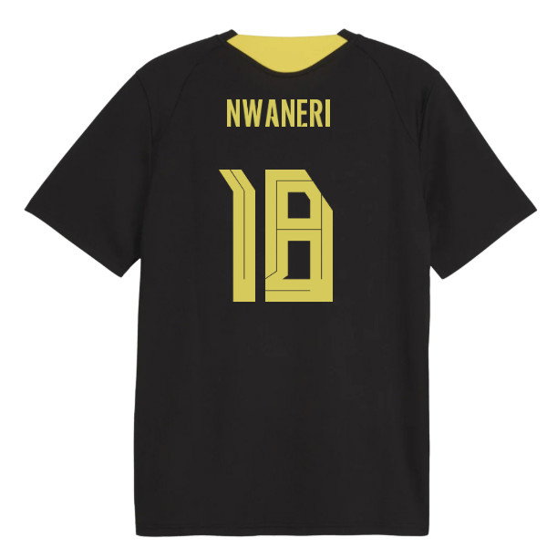 2026-2027 Borussia Dortmund Training Jersey (Black) (Nwaneri 18)