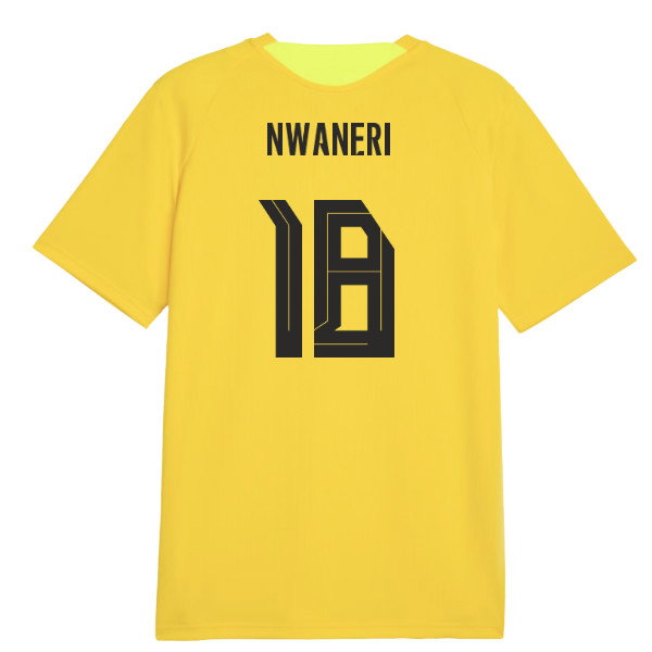 2026-2027 Borussia Dortmund Training Jersey (Yellow) (Nwaneri 18)